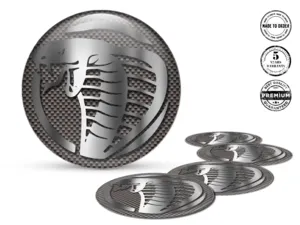 Hub Cap Sticker Logo Ultimate Radiant Thrust Core